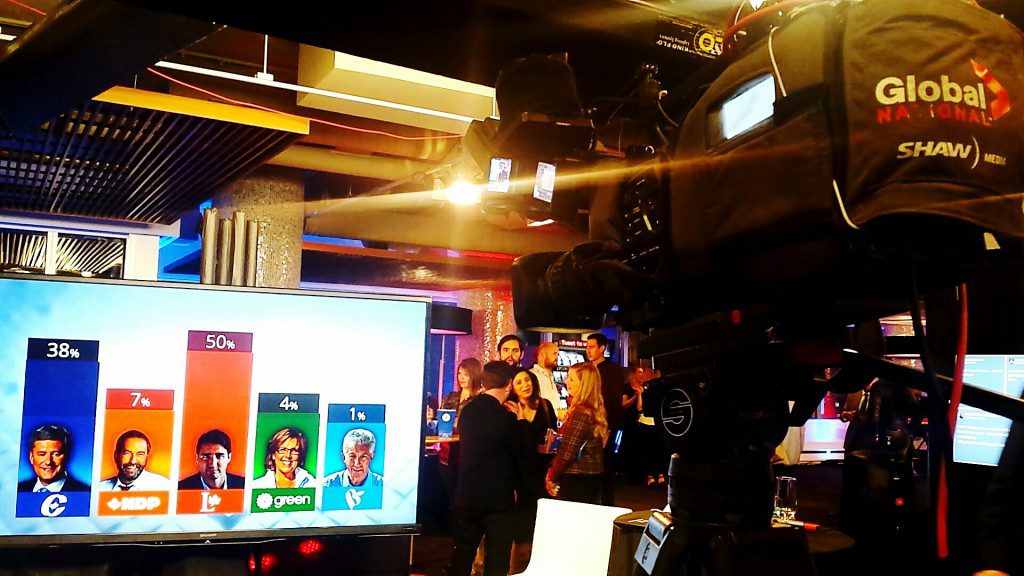 The partnership between Global News and Twitter Canada allowed for real-time, in-depth social media coverage (Fatima Syed)