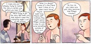 A comic strip from Rolling Blackout.