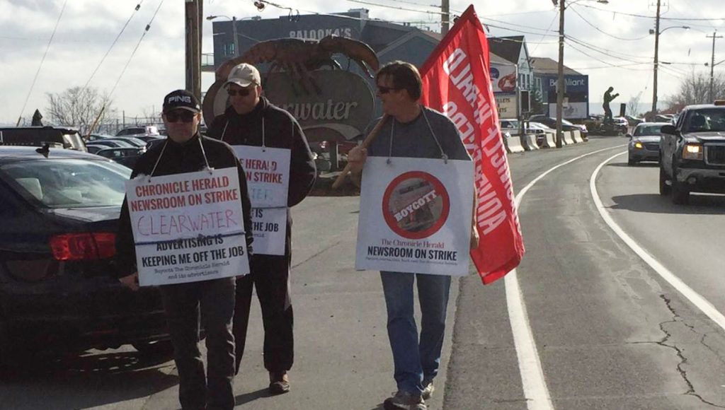 The Herald strike has lasted 298 days as of November 15.